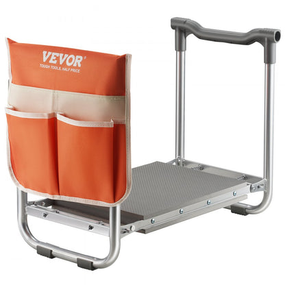 JK601 - Foldable Garden Kneeler and Seat with Tool Bag, Supports 330 lbs