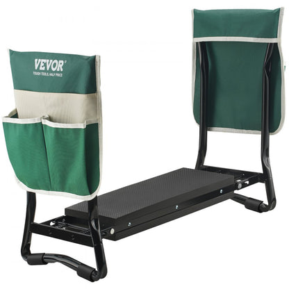 JK603 - Foldable Gardening Kneeler with 330 lbs Capacity & Tool Pouches