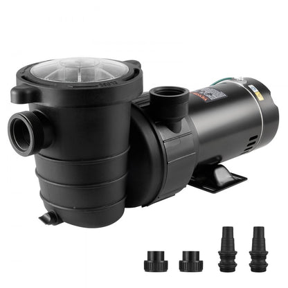 HAP750 - 1HP VEVOR Pool Pump, 80 GPM, Quiet & Durable Design