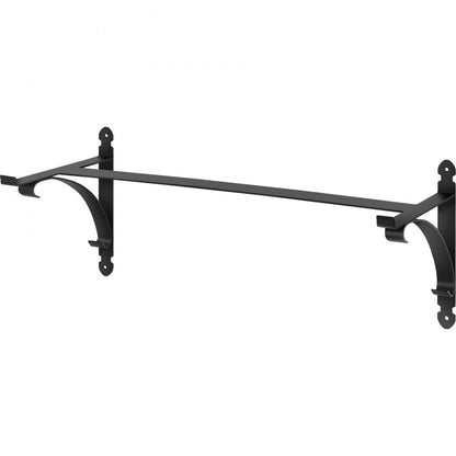 SS-JZ-0001 - Durable Iron Window Box Brackets for Up to 88lbs Support