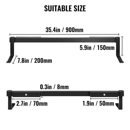 SS-JZ-0001 - Durable Stainless Steel Window Box Brackets, Holds Up to 88lbs