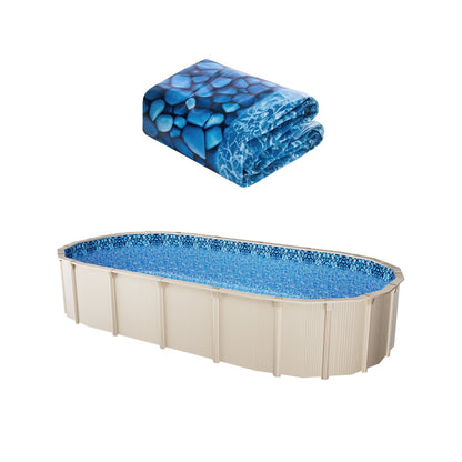 15X30X54X0.32 - Durable Vinyl Liner for 15x30 ft Oval Pools