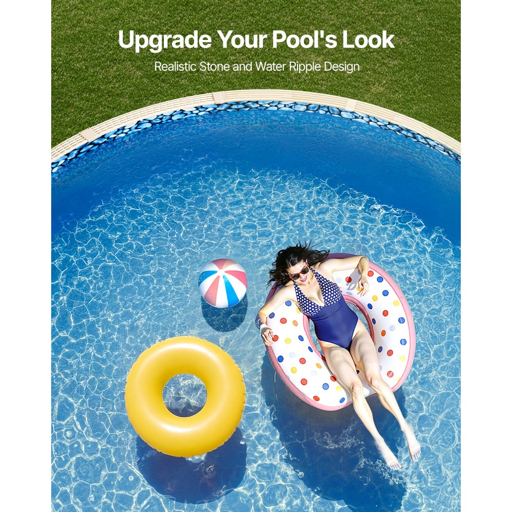 18X54X0.32 - Durable 18ft Vinyl Pool Liner for 54in Wall Pools
