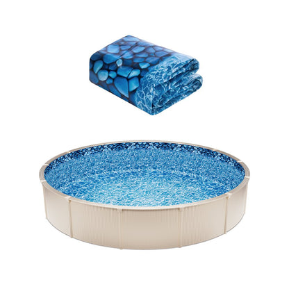 18X54X0.32 - Durable 18ft Vinyl Pool Liner for 54in Wall Pools