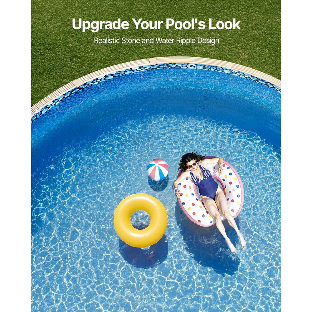 30X54X0.32 - Durable 30ft Round Pool Liner for 54in Walls