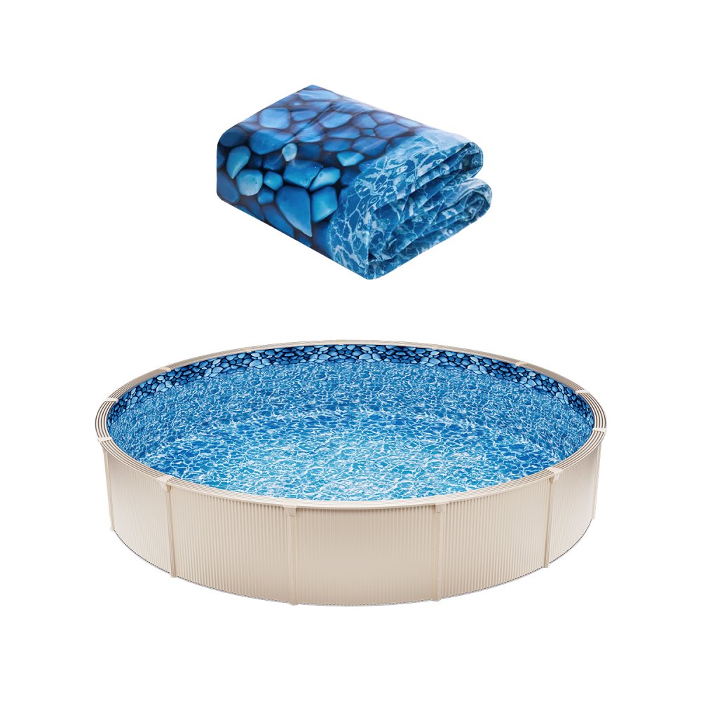30X54X0.32 - Durable 30ft Round Pool Liner for 54in Walls