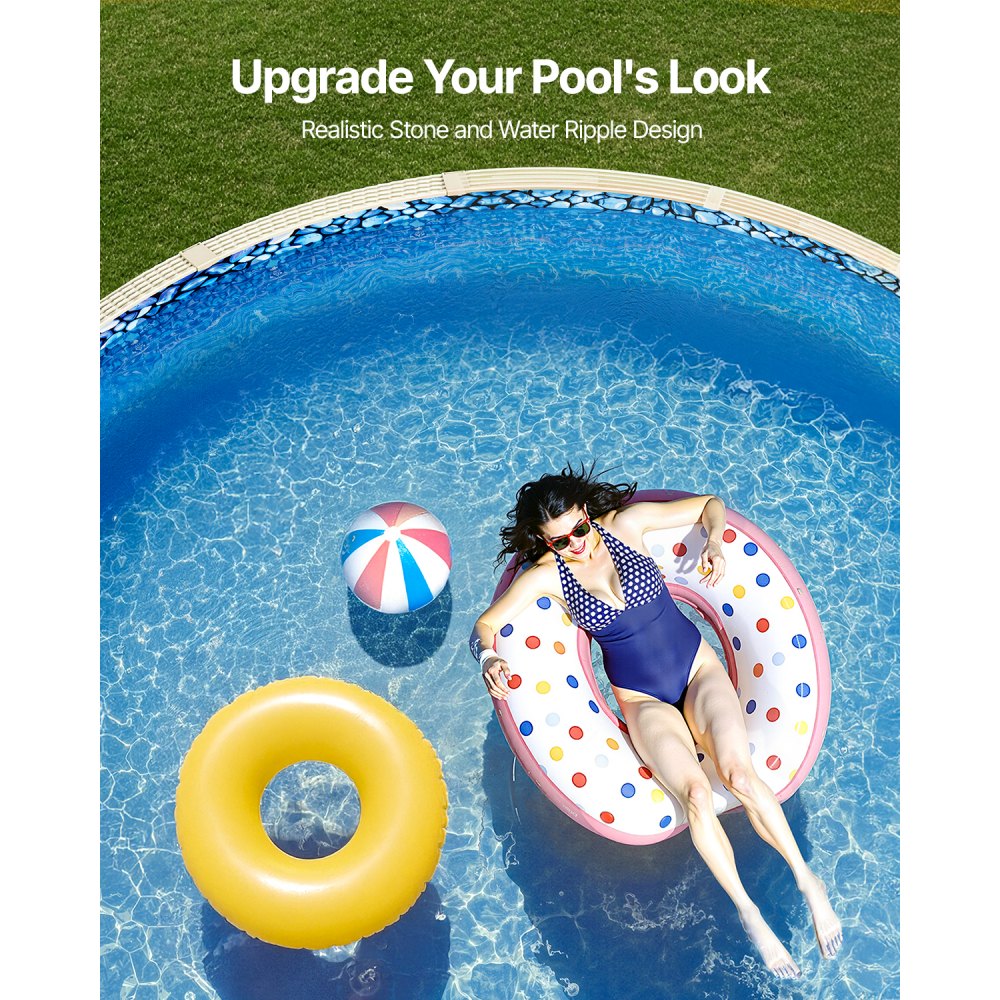 8X54X0.32 - Durable 8ft Round Pool Liner for 54in Walls