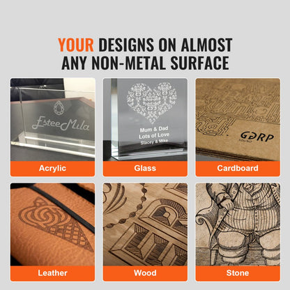 KH-3020 - 12x8" VEVOR 40W Laser Engraver with USB Connectivity