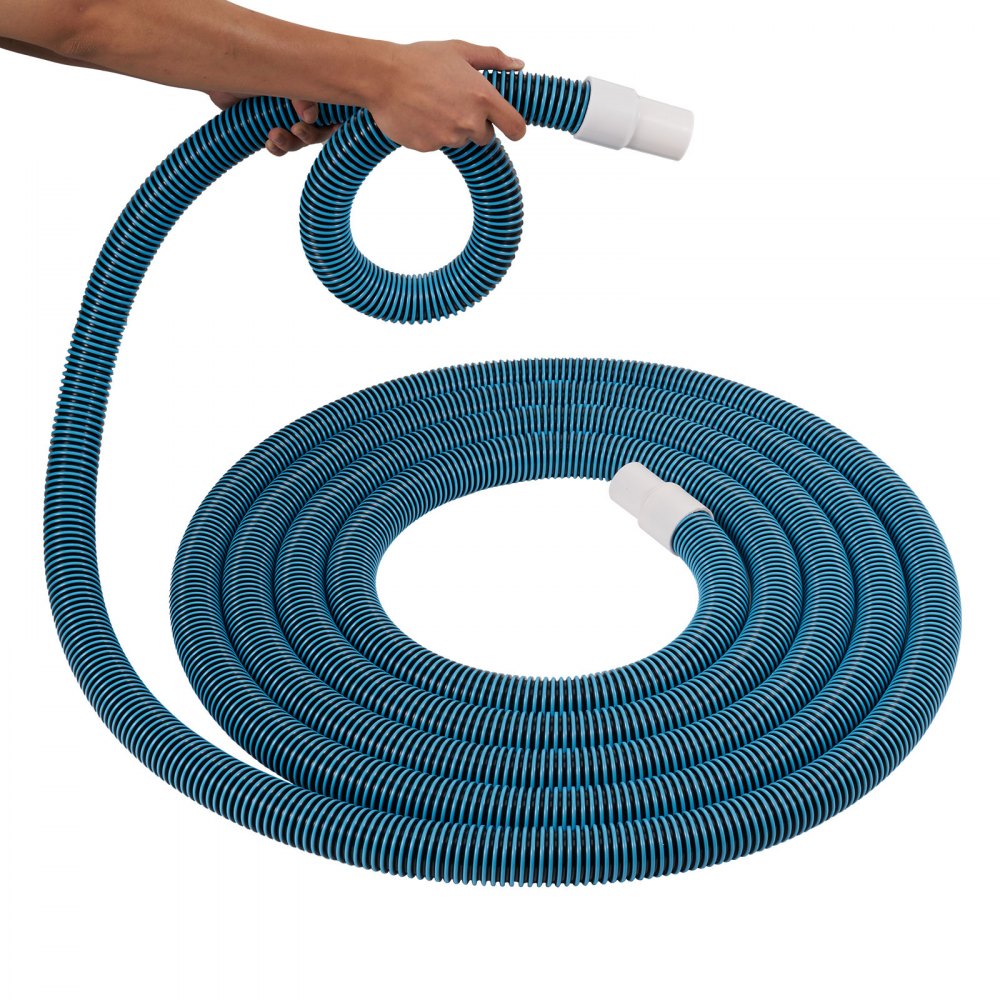 3809EVBU - 30ft 1.5" Pool Hose, High-Strength Compatible Vacuum Line