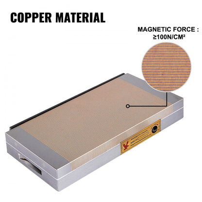 010640586460 - Copper Magnetic Chuck 6"x12" - Powerful, Lock-On Design