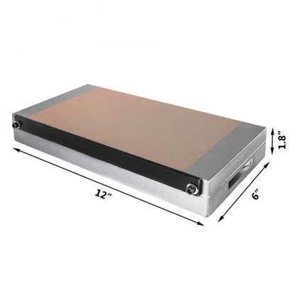 010640586460 - Copper Magnetic Chuck 6"x12" - Powerful, Lock-On Design