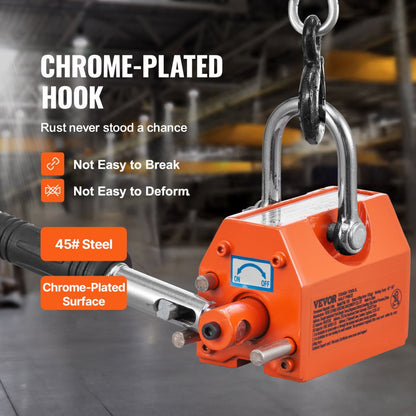 PML-100 - 220 lbs VEVOR Magnetic Lifter with Powerful Neodymium Grip