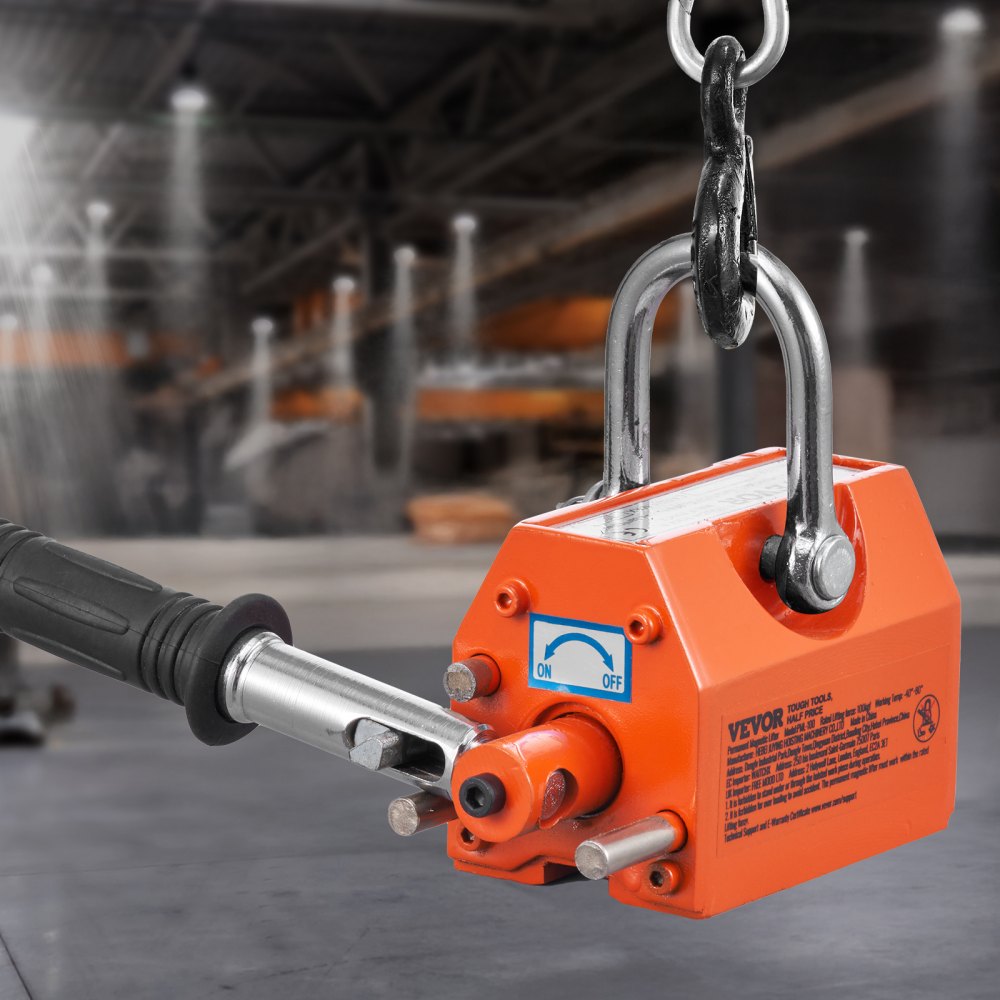PML-100 - 220 lbs VEVOR Magnetic Lifter with Powerful Neodymium Grip