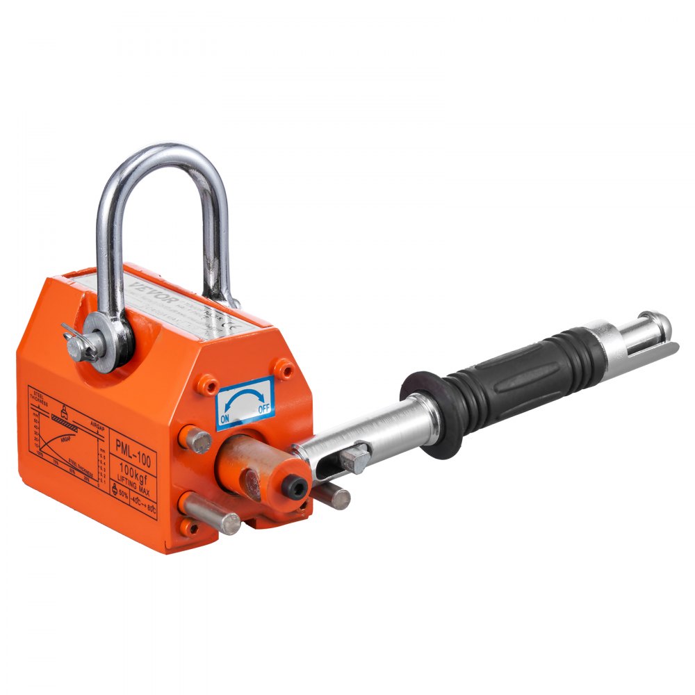 PML-100 - 220 lbs VEVOR Magnetic Lifter with Powerful Neodymium Grip