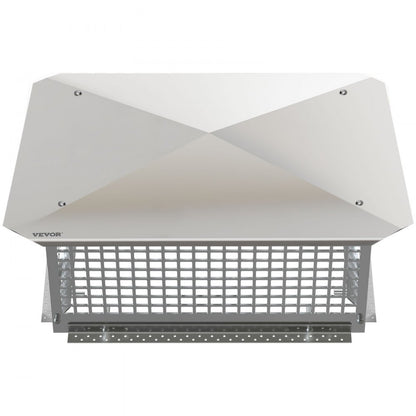 VV-YCZ-1324 - 13" x 24" Stainless Steel Chimney Cap with Spark Arrestor