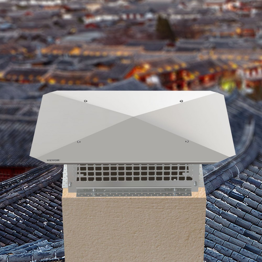 VV-YCZ-1721 - 17" x 21" Adjustable 304 Stainless Steel Chimney Cap