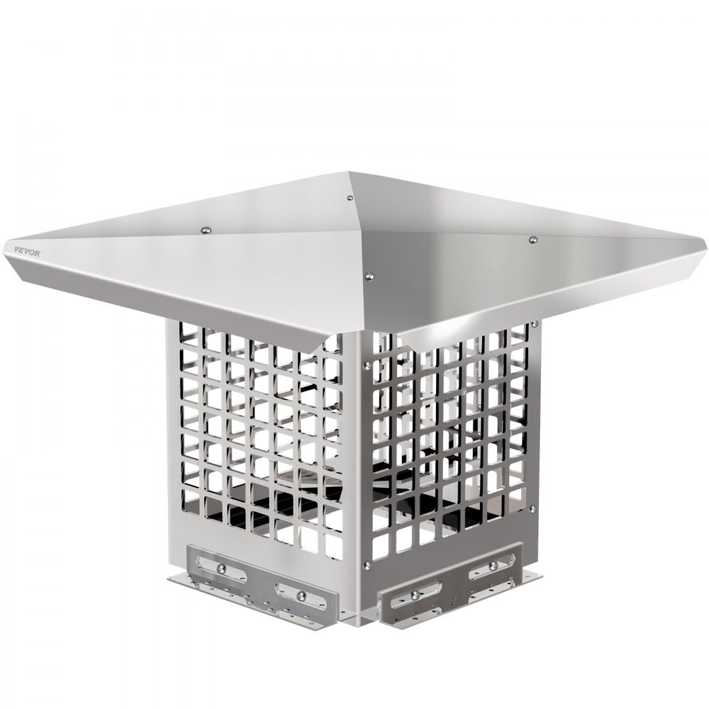 VV-YCZ-88 - 8" x 8" Adjustable Stainless Steel Chimney Cap for Outdoor Protection