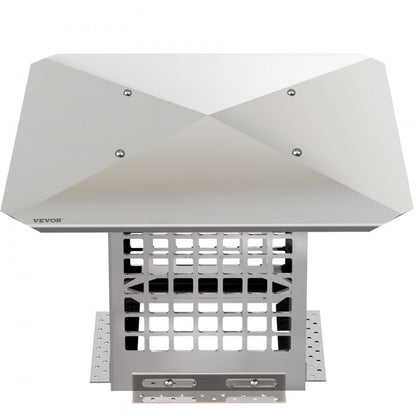 VV-YCZ-88 - 8" x 8" Adjustable Stainless Steel Chimney Cap for Outdoor Protection