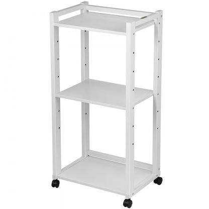 DYJZJ-005 - Adjustable 3-Tier Printer Stand with Lockable Wheels
