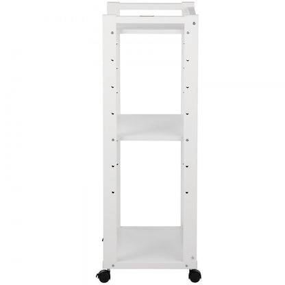 DYJZJ-005 - Adjustable 3-Tier Printer Stand with Lockable Wheels