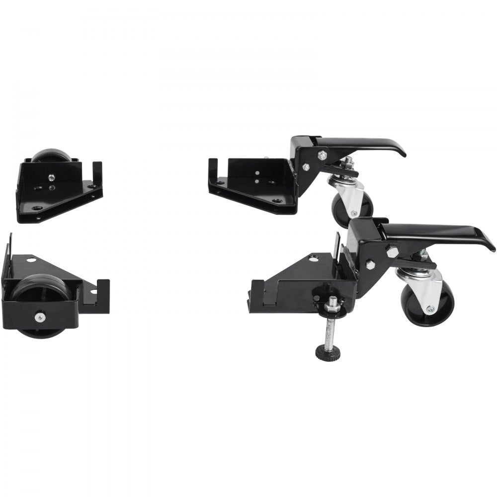 GZB88096 - Heavy-Duty Adjustable Mobile Base for Woodworking Tools, 400 lbs Capacity