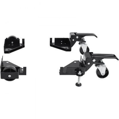 GZB88096 - Heavy-Duty Adjustable Mobile Base for Woodworking Tools, 400 lbs Capacity