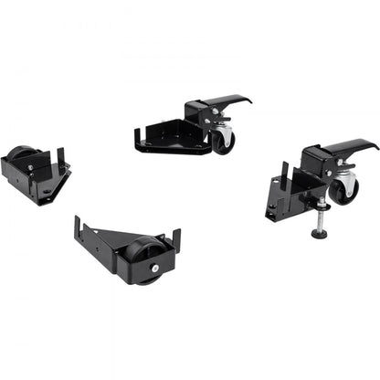 GZB88096 - Heavy-Duty Adjustable Mobile Base for Woodworking Tools, 400 lbs Capacity