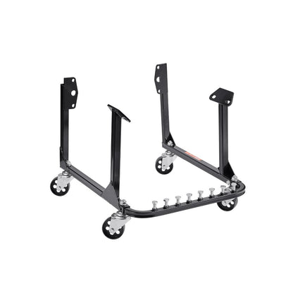 XXJD1500ZE - Heavy-Duty 750 lbs Engine Stand with 4 Casters & Adjustable Hooks