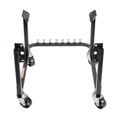 XXJD1500ZE - Heavy-Duty 750 lbs Engine Stand with 4 Casters & Adjustable Hooks