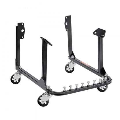 XXJD1500ZE - Heavy-Duty 750 lbs Engine Stand with 4 Casters & Adjustable Hooks
