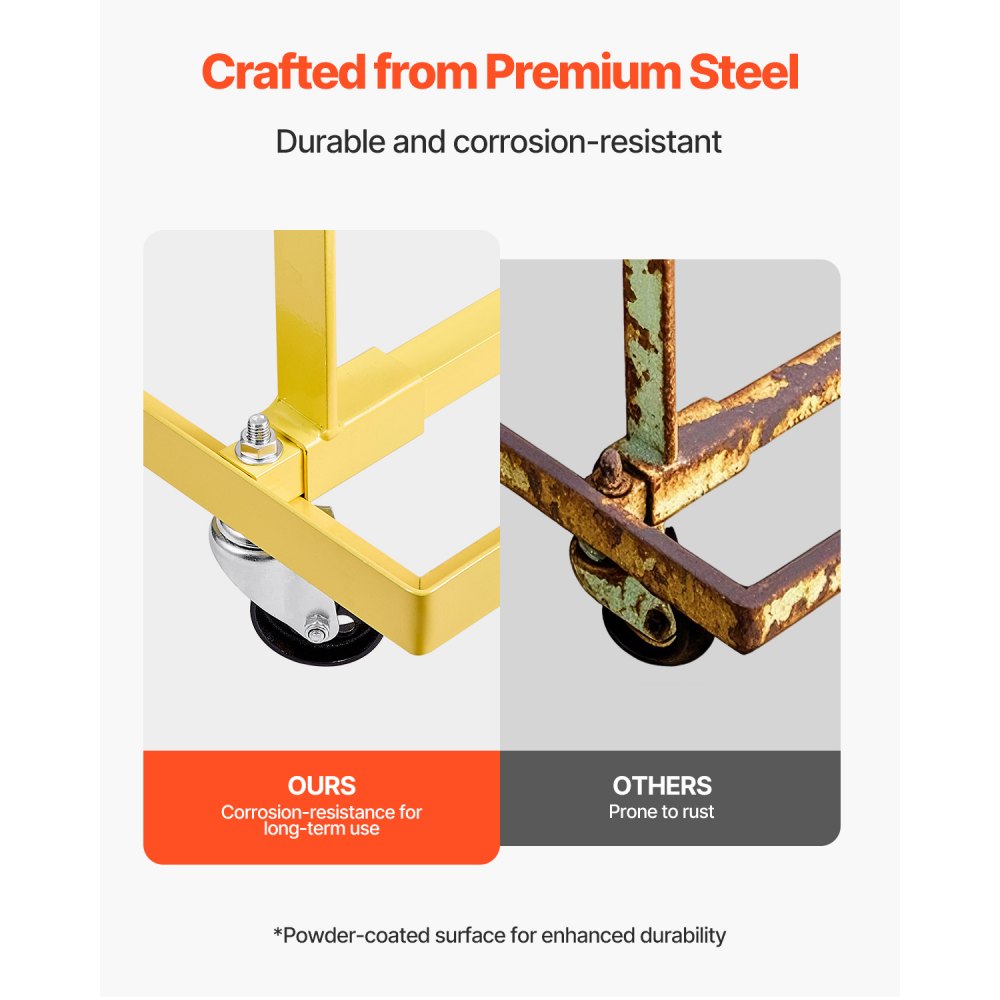 XXJD1500ZF - 750 lbs Heavy-Duty Engine Stand with 4 Swivel Casters
