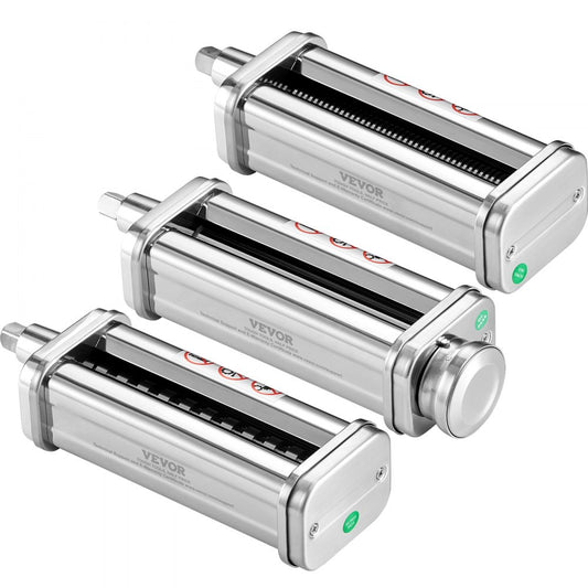 ZA-NTK16 - Stainless Steel Pasta Roller with 8 Settings for KitchenAid Mixers