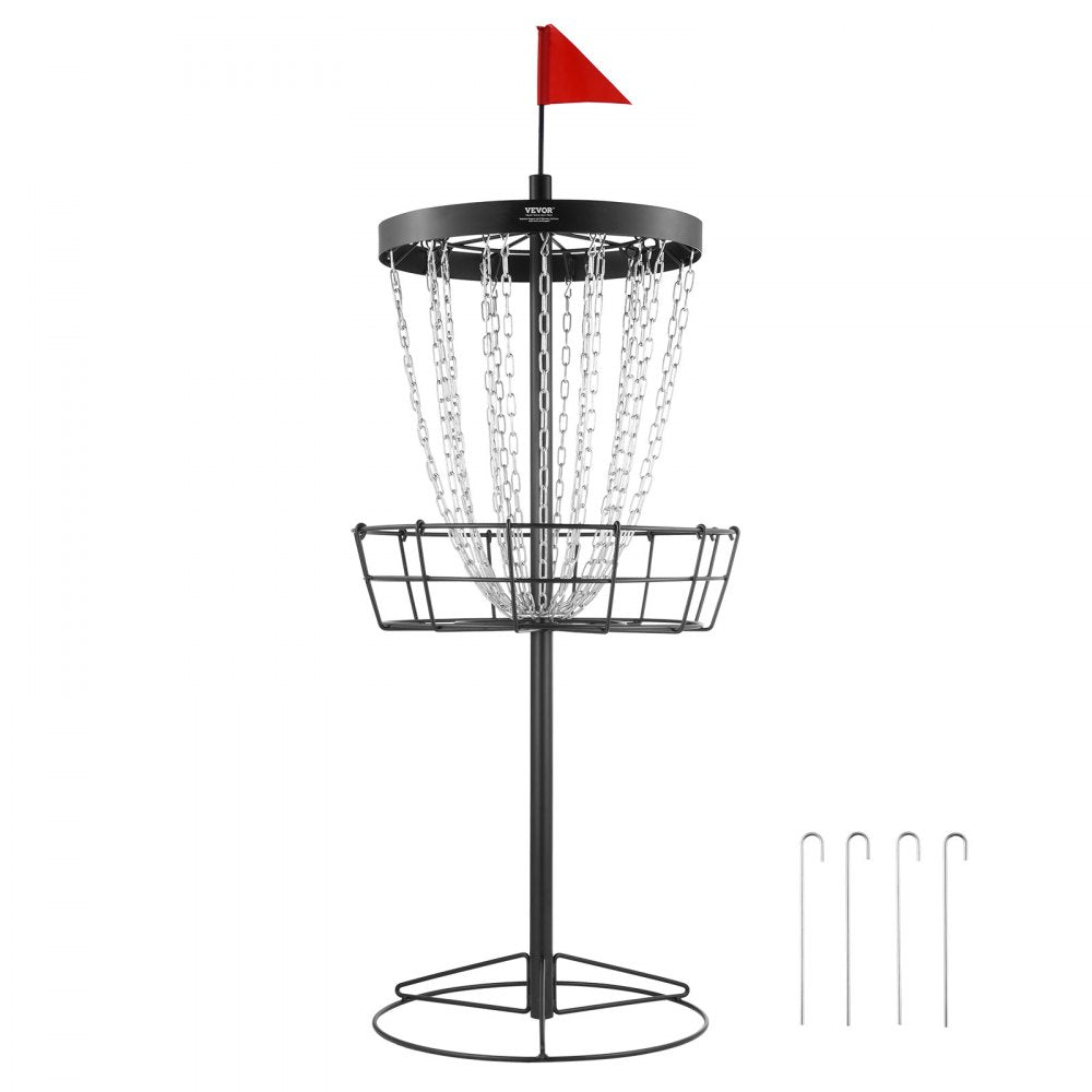 GL8001 - Regulation-Sized Disc Golf Basket for Indoor & Outdoor Practice