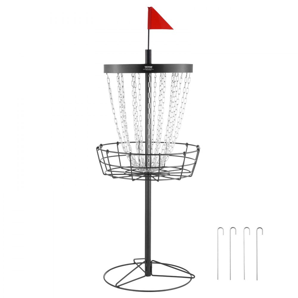 GL8001 - Regulation-Sized Disc Golf Basket for Indoor & Outdoor Practice