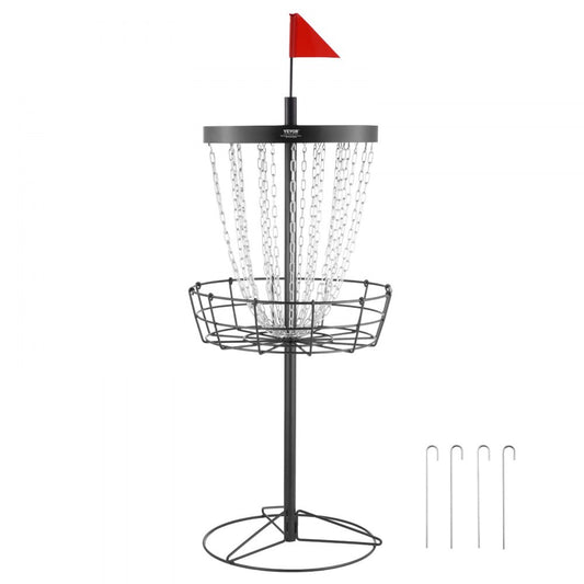 GL8001 - Regulation-Sized Disc Golf Basket for Indoor & Outdoor Practice