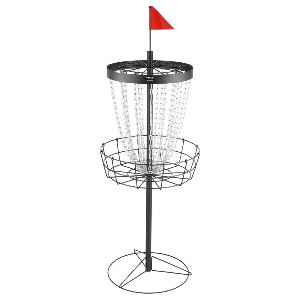 GL8003 - All-Weather Steel Disc Golf Basket for Indoor/Outdoor Use