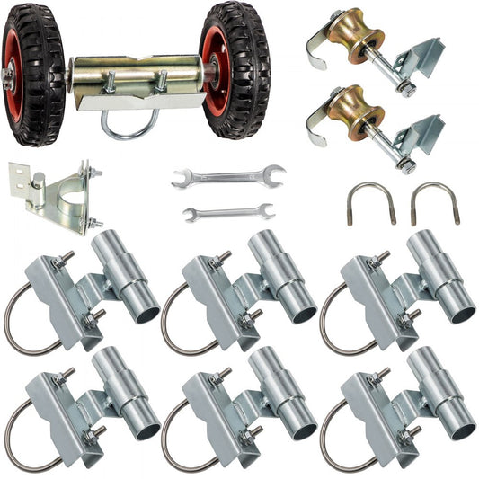 010654711369 - Premium Stainless Steel Rolling Gate Hardware Kit