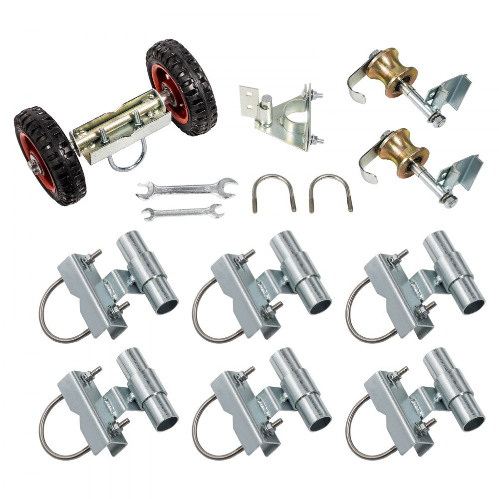 010654711369 - Premium Stainless Steel Rolling Gate Hardware Kit