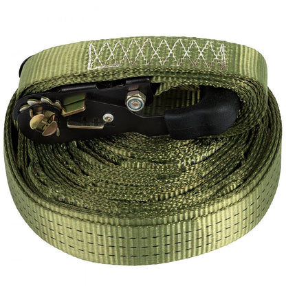 010195884875 - 36FT Kids Ninja Warrior Course with 7 Obstacles and Safety Clips