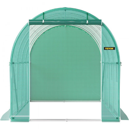 VV-TG-1577GREEN - 14.8ft Walk-In Greenhouse with Waterproof Cover & Ventilation