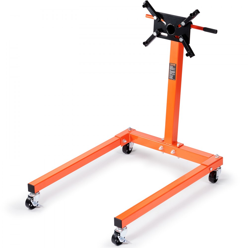 010356466745 - Heavy-Duty Engine Stand, 1300 lbs Capacity, 360° Rotation