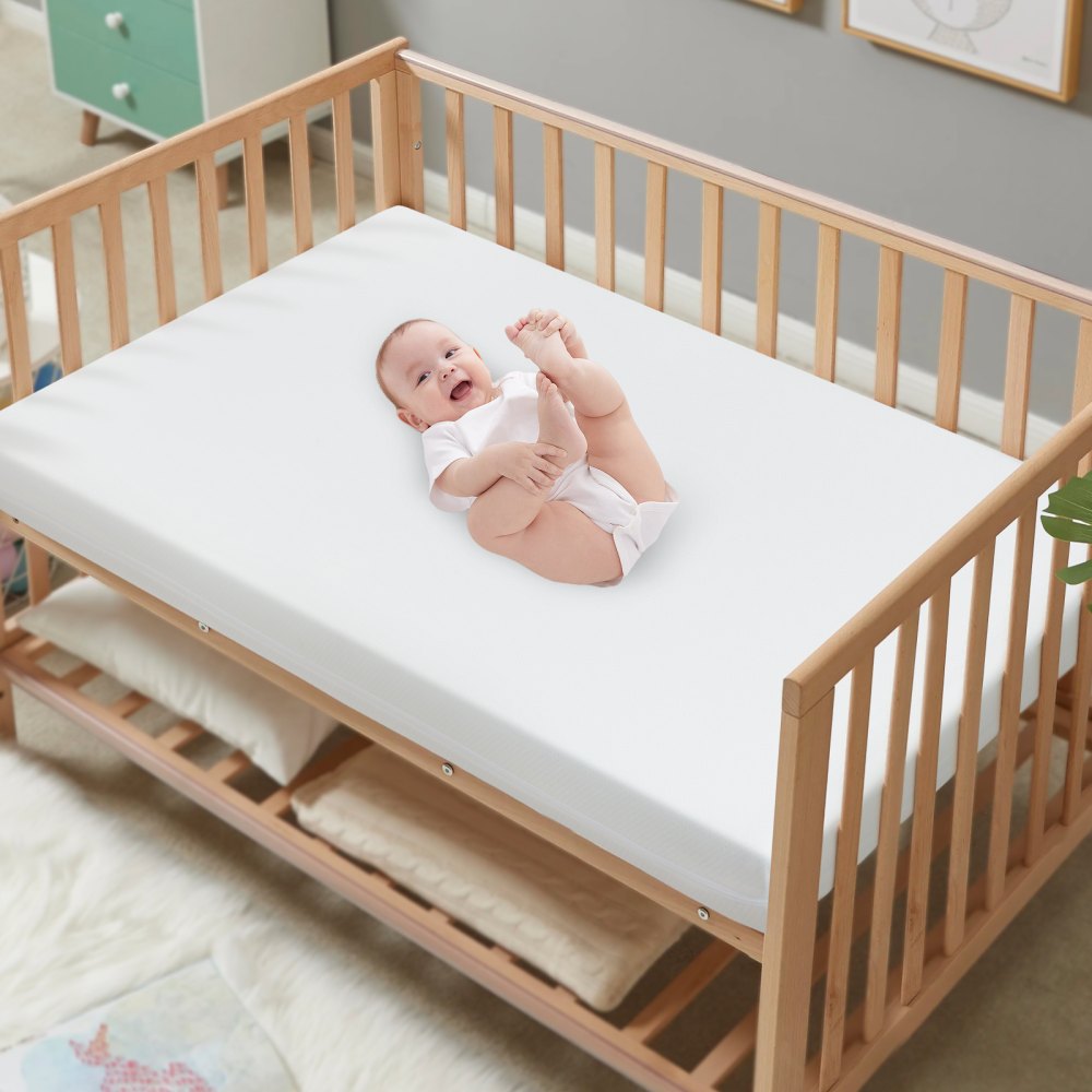 F2301148 - Dual-Sided 24x38 Crib Mattress with Cooling Gel Foam
