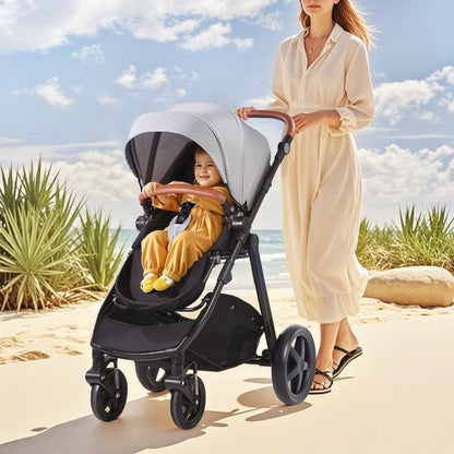 6800H - Lightweight 360° Stroller Travel System for On-the-Go Parents