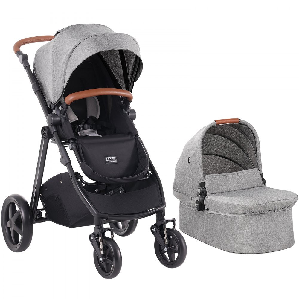 6800H - Lightweight Travel System with 360° Swivel Seat & Bassinet
