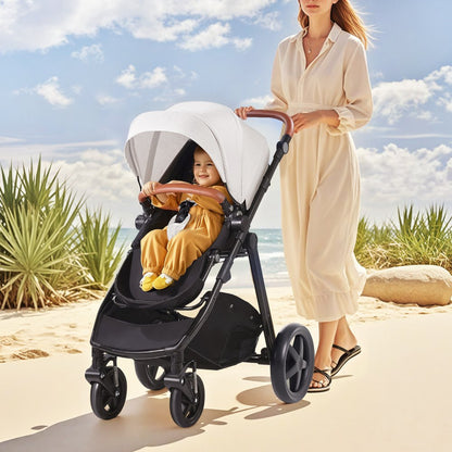 6800H - Lightweight 2-in-1 Stroller System with Adjustable Canopy and Recline
