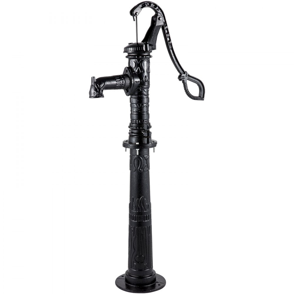 SYBC-7764 - Vintage Cast Iron Hand Water Pump with 26-inch Stand