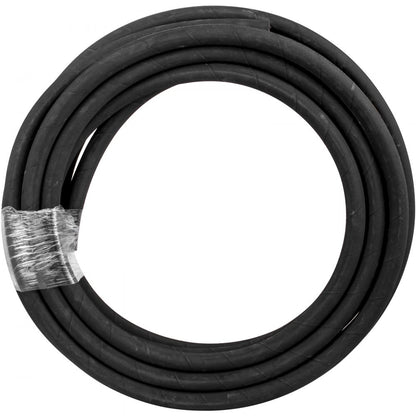 010651326116 - 1/4" x 50 ft Flexible Hydraulic Hose, Weather-Resistant & Durable