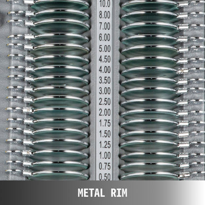 010748815610 - 104pcs Optometry Trial Lens Set with Durable Storage Box