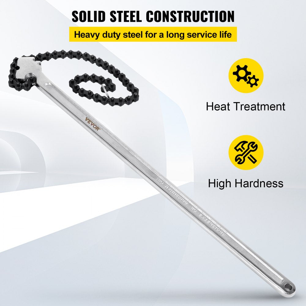 010391661072 - 24" Carbon Steel Chain Wrench for Metal Piping