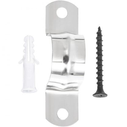 VV-GYGZWJ-BJDM4C3PCS - Durable 4-Tier Iron Pipe Shelves for Vintage Storage